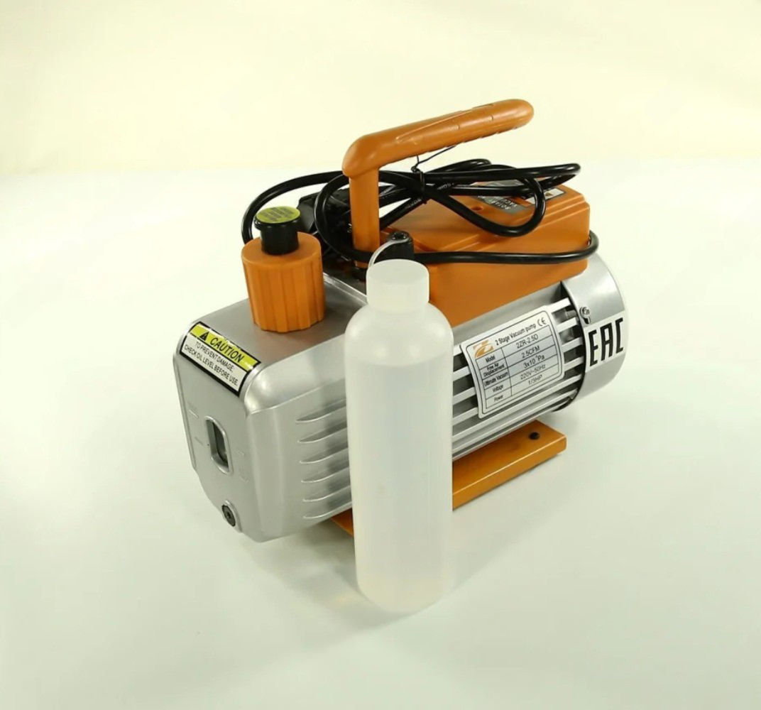 Вакуумный насос 2ZR-2.5D, 2‑ст, 70 л/мин (2.5 CFM)