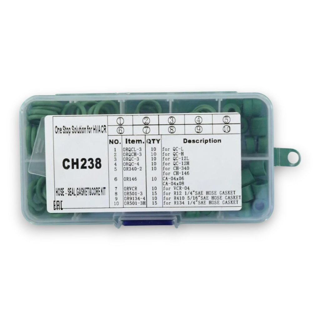 Набор уплотнительных колец для автокондиционеров и коллекторов 51630003