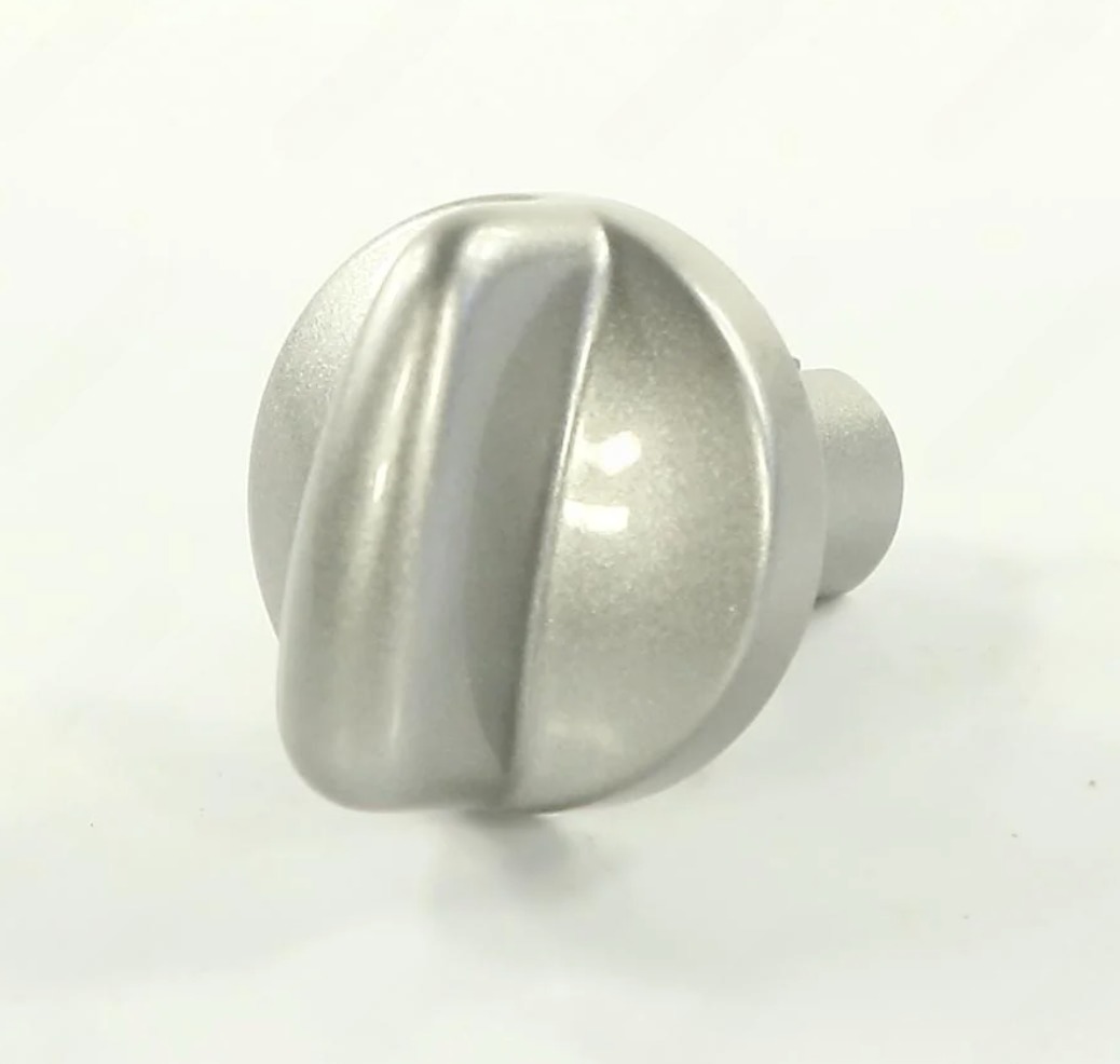 Ручка переключателя мощности плиты Tecnogas металлик 326158500, HOB700TC