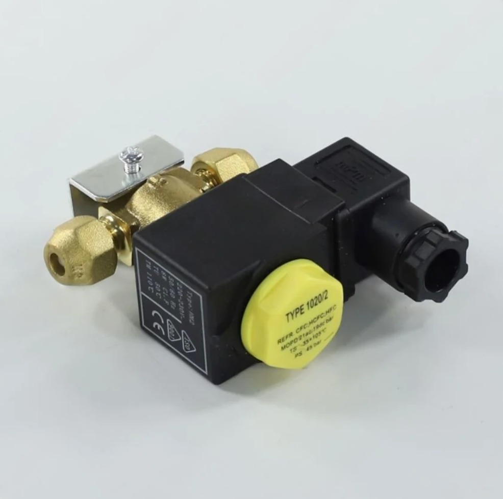 Вентиль соленоид 6,35мм 1/4 дюйм SV1020/2 гайка