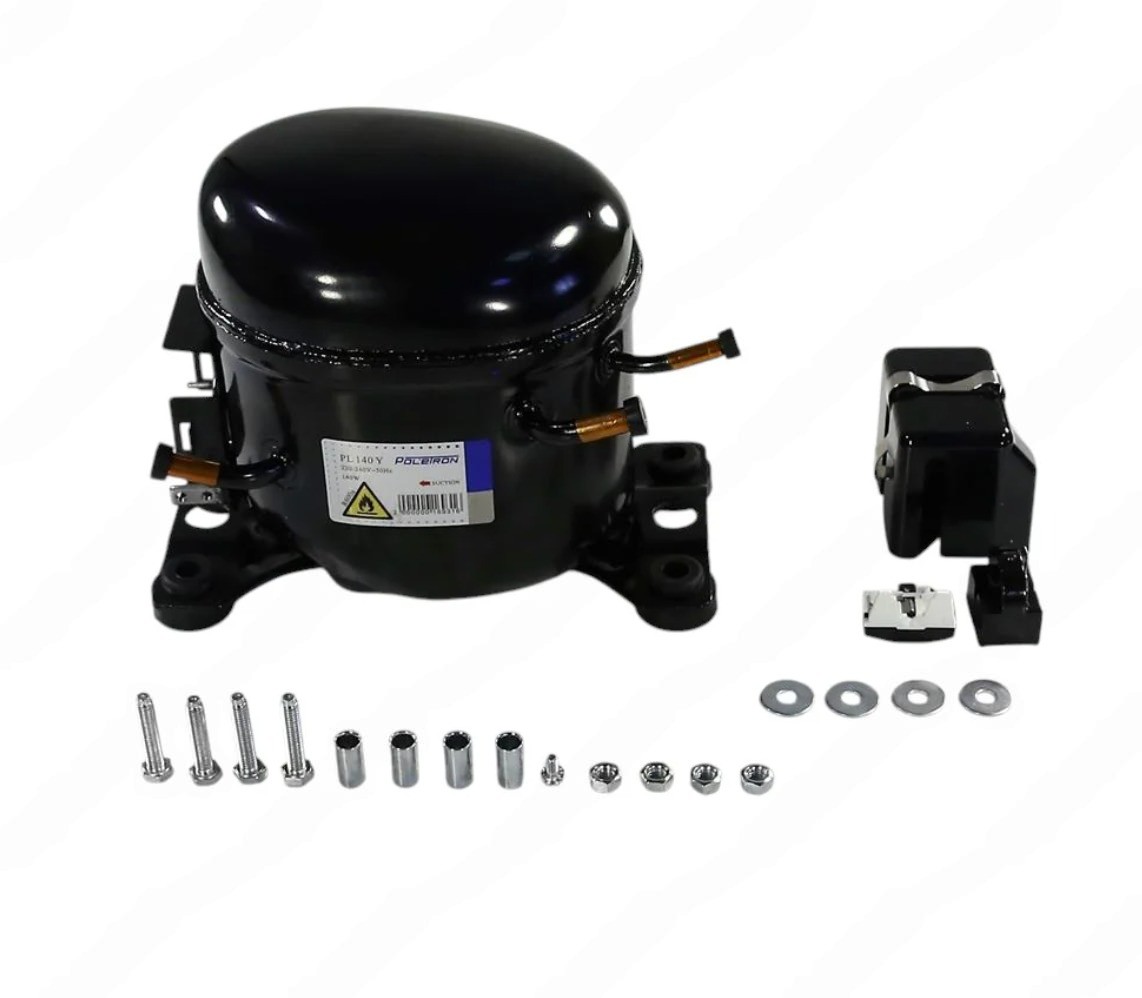 Компрессор Poletron PL140Y 140W −23,3°C R‑600 в упаковке PW7.0B
