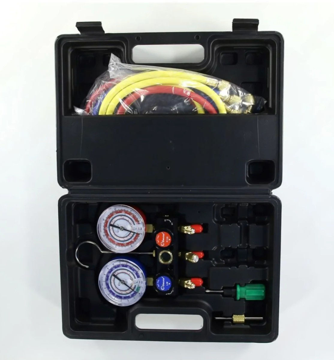 Холодильный коллектор BC-Premium M1, 2 вентиля, стекло, кейс