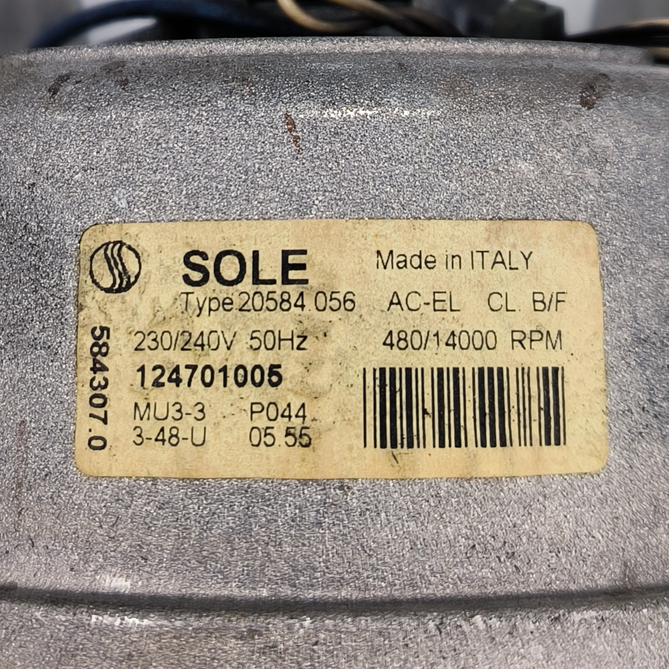 Двигатель стиральной машины Electrolux AEG Zanussi 1247010026 Б/У