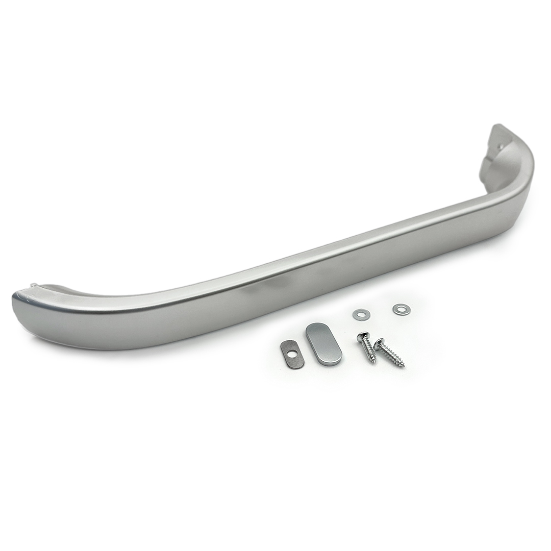 Ручка серая холодильника Bosch, Siemens L- 318 мм с креплением 00369551, DHF008BO, 35BS013