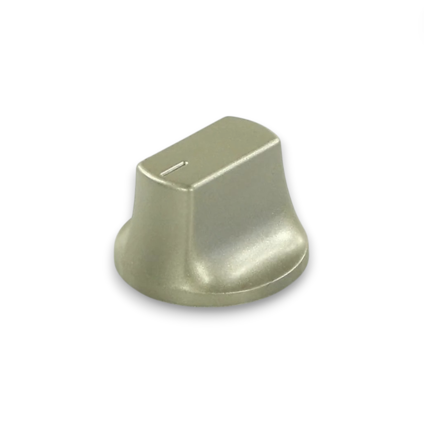 Ручка переключателя мощности плиты Indesit металлик Ariston