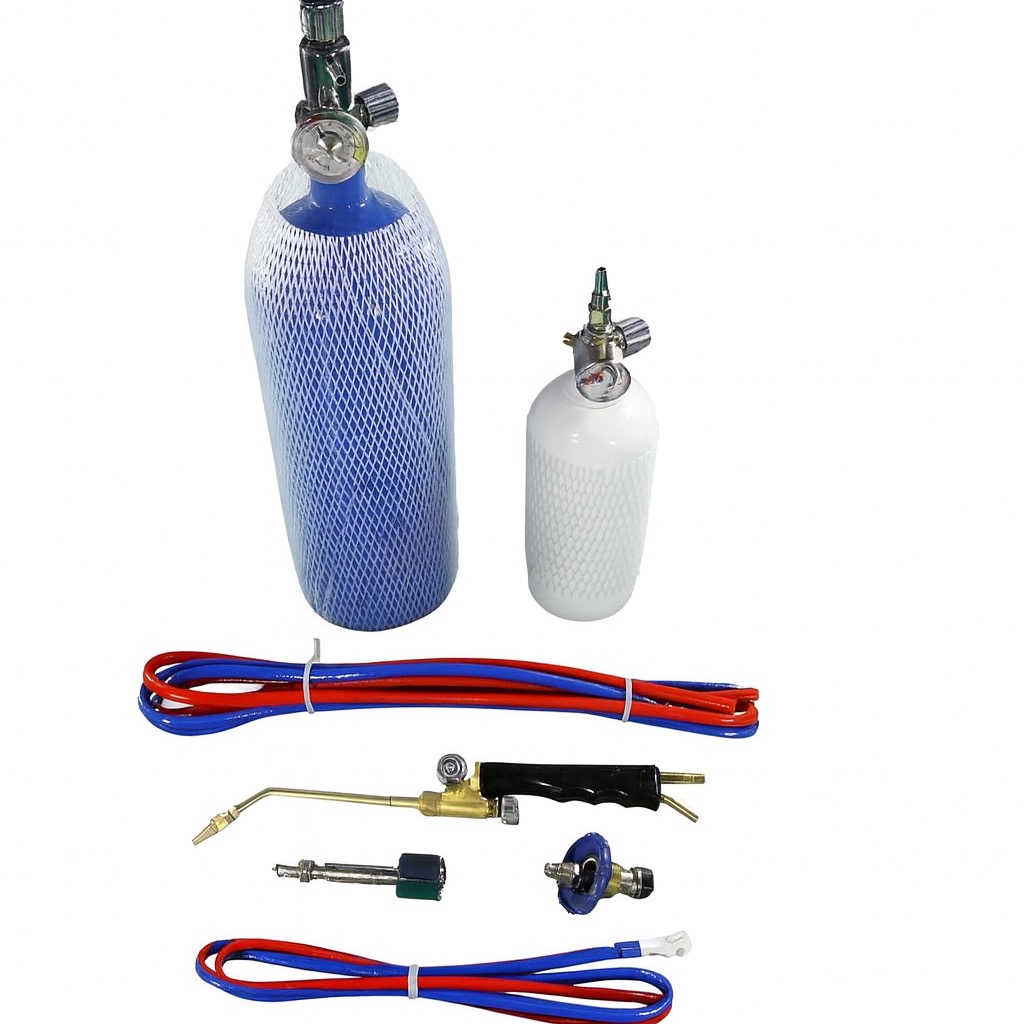 Газосварка кислород-пропановая TOR-K2H 2 литра, чемодан красный Газосварка кислород-пропановая TOR-K2H 2 литра, чемодан красный