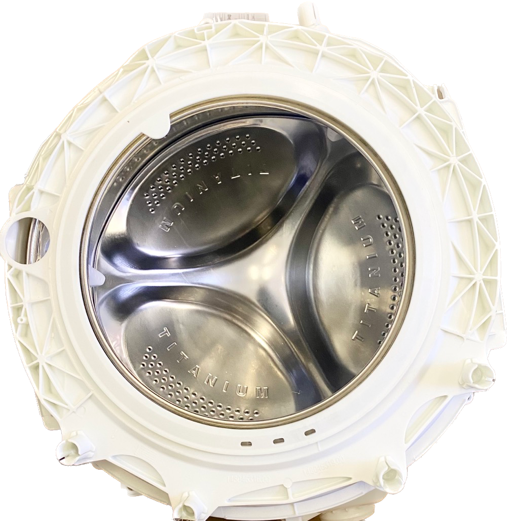 Бак в сборе Indesit, Ariston 48L Titanium 294330, C00294330 УЦЕНКА(СПАЯНО КРЕПЛЕНИЕ ПОД ПРОТИВОВЕС, БАК В РАБОТЕ НЕ БЫЛ)