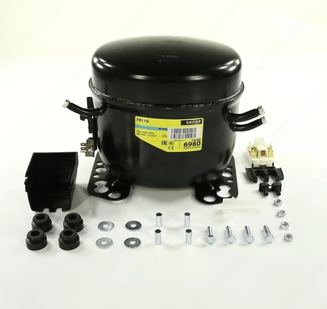 Компрессор Secop FR11G 236 Вт, R‑134a, LBP, Словакия