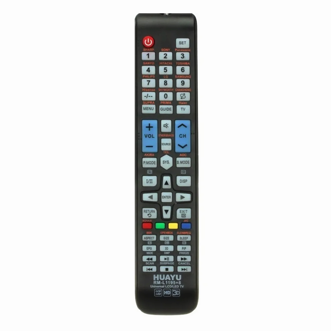 Пульт для телевизора универсальный RM-L1195+8 Пульт для телевизора универсальный RM-L1195+8