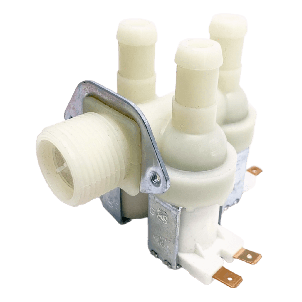Клапан заливной для стиральной машины Miele, Bosch, Siemens 3W-90 89312, 1987730, 485461, D=15mm