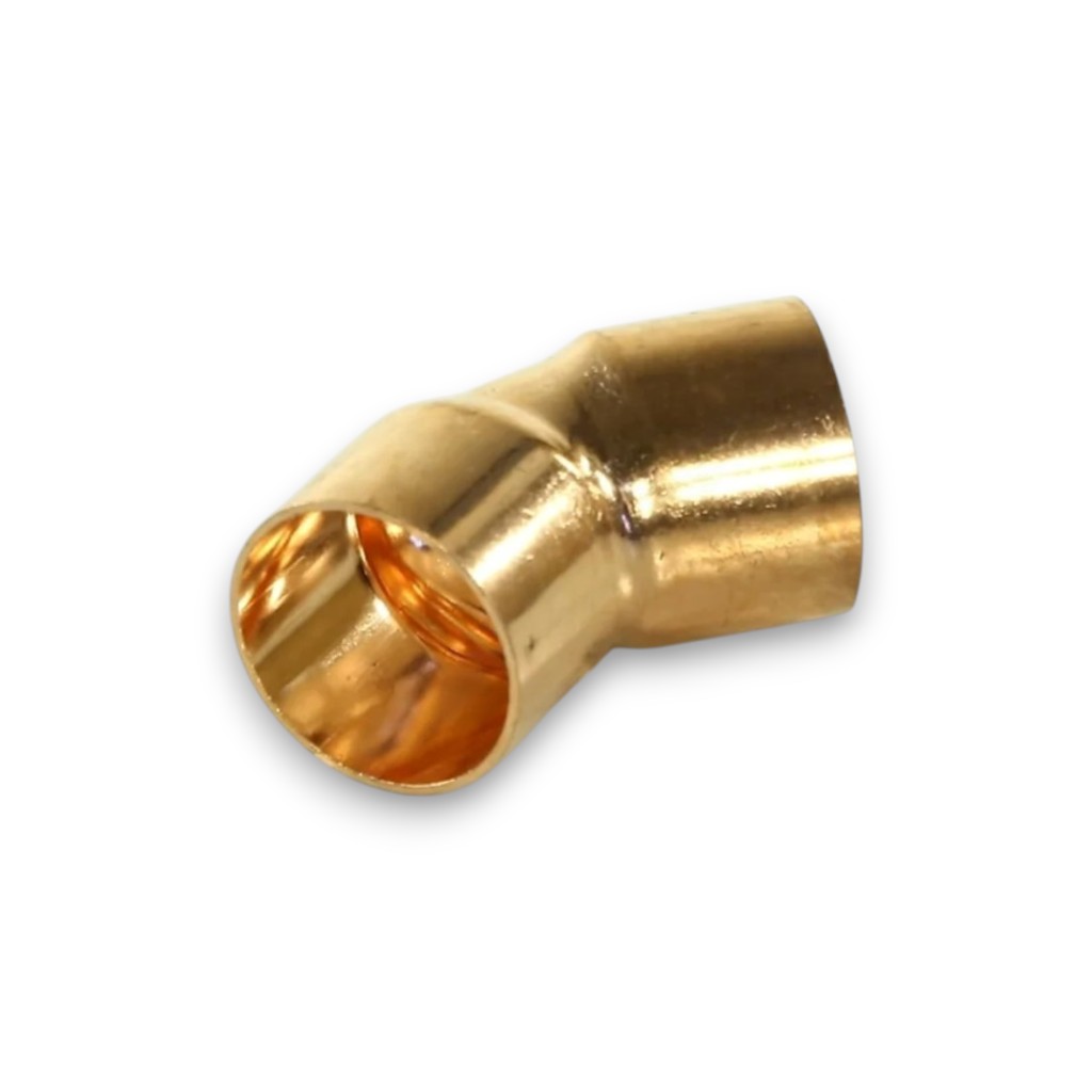 Уголок соединительный двухраструбный 45° D-35мм 1 3/8дюйм