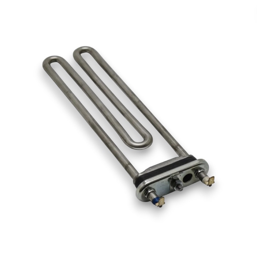 Тэн стиральной машины 2000W 240мм Bleckmann прямой с отверстие под датчик буртом Bosch 265961 8001191572, 12029196