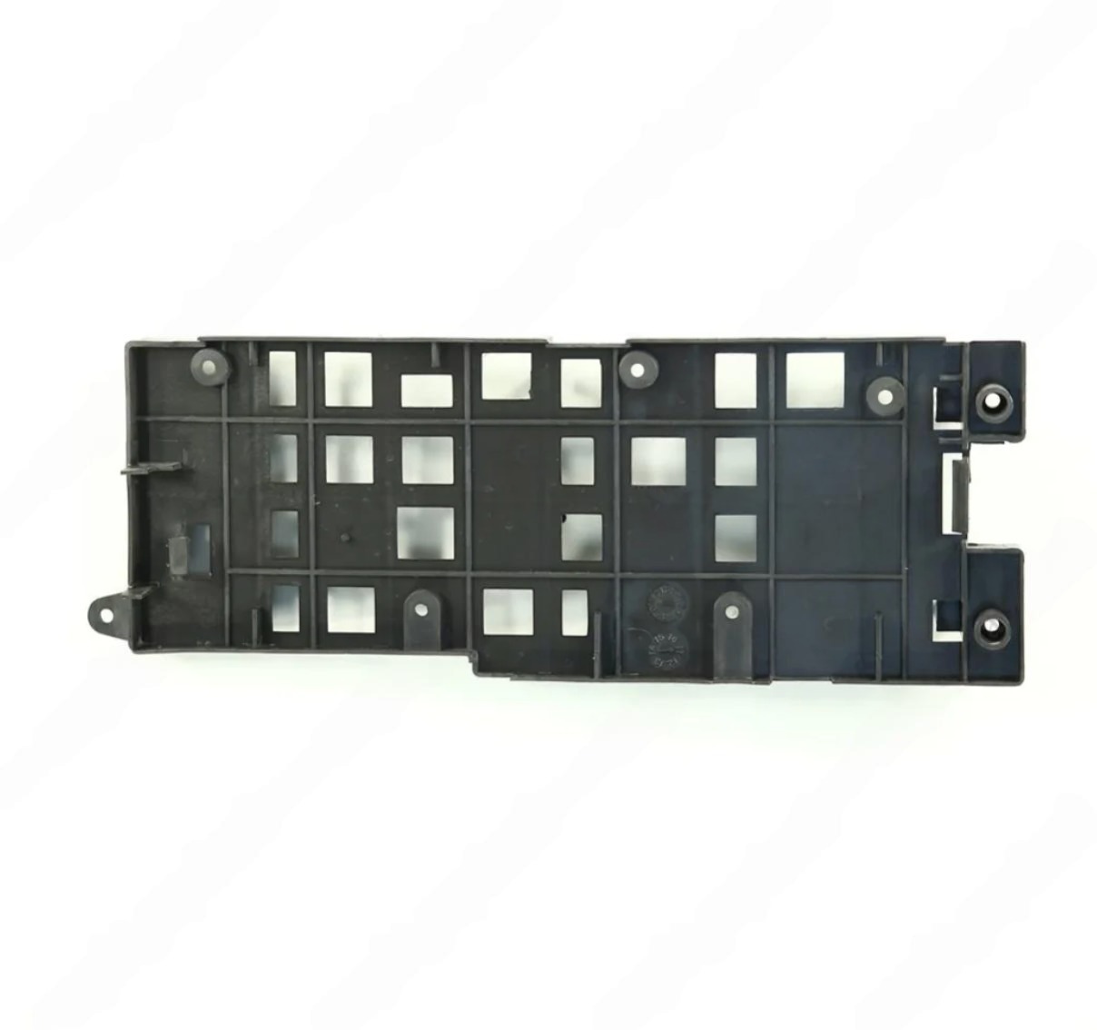 Корпус панели управления холодильника Indesit оригинал, Ariston, черный пластик, 597x55x38 мм C00857042