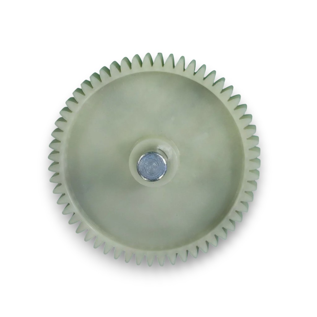 Шестеренка мясорубки Panasonic D-86/12мм h73мм z56 прямой металлический вал внешний шестигран 8мм Polaris 41.111-VIT 048а