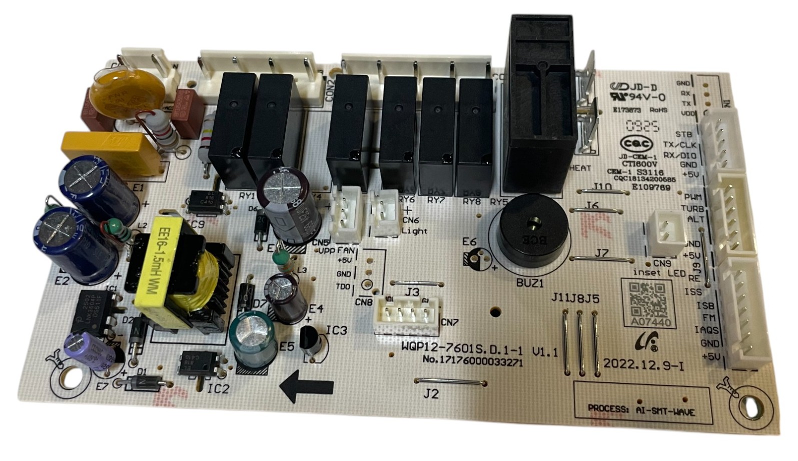 Электронный модуль управления для посудомоечной машины 17176000A07440