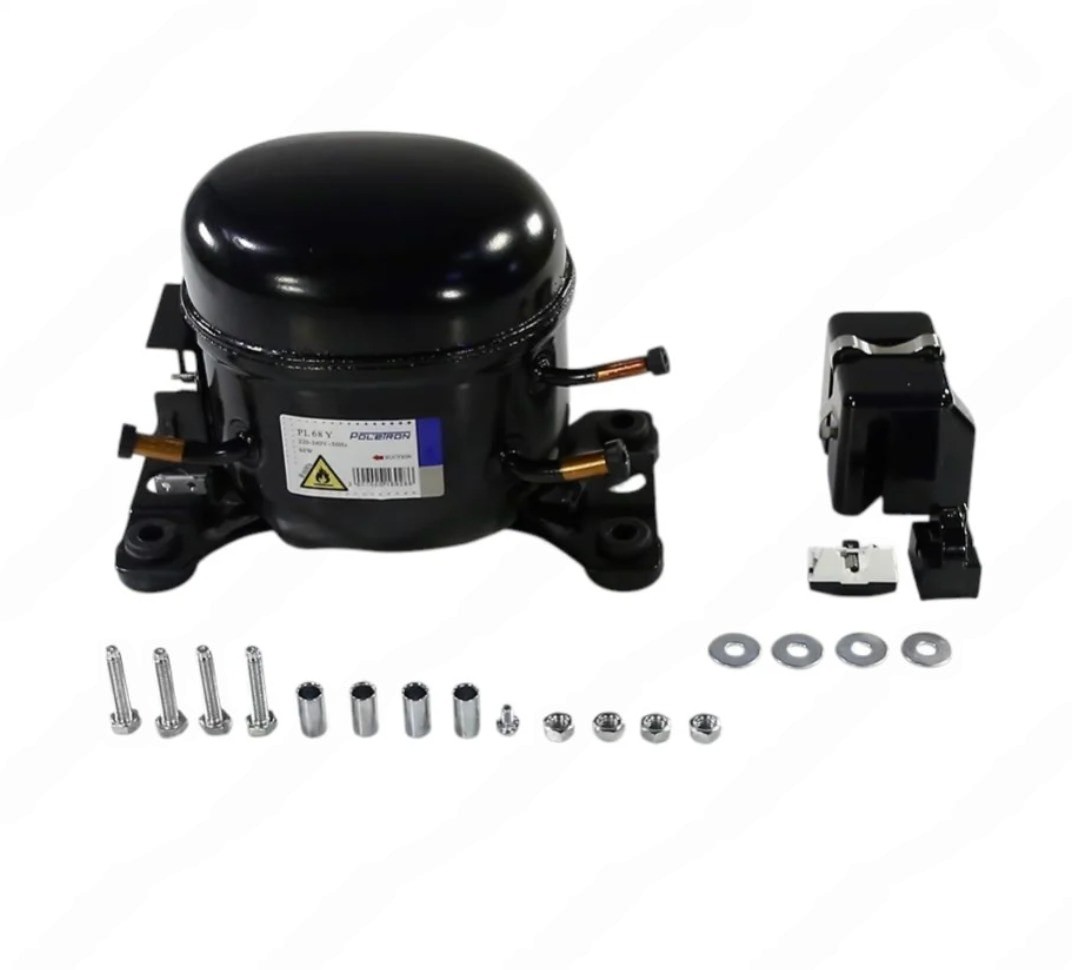 Компрессор Poletron PL68Y 68W −23,3°C R‑600 в упаковке PW3.0BF