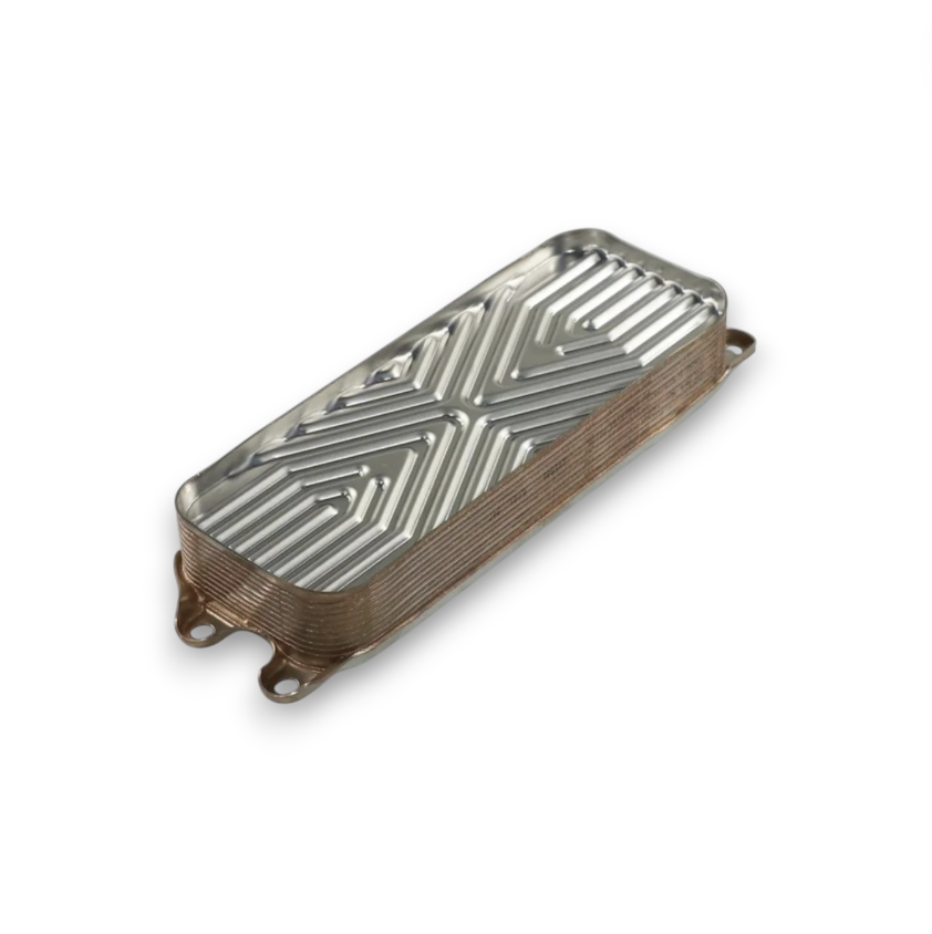 Теплообменник вторичный ГВС котла Protherm 24 кВт (Гепард/Пантера v19) 0020059452