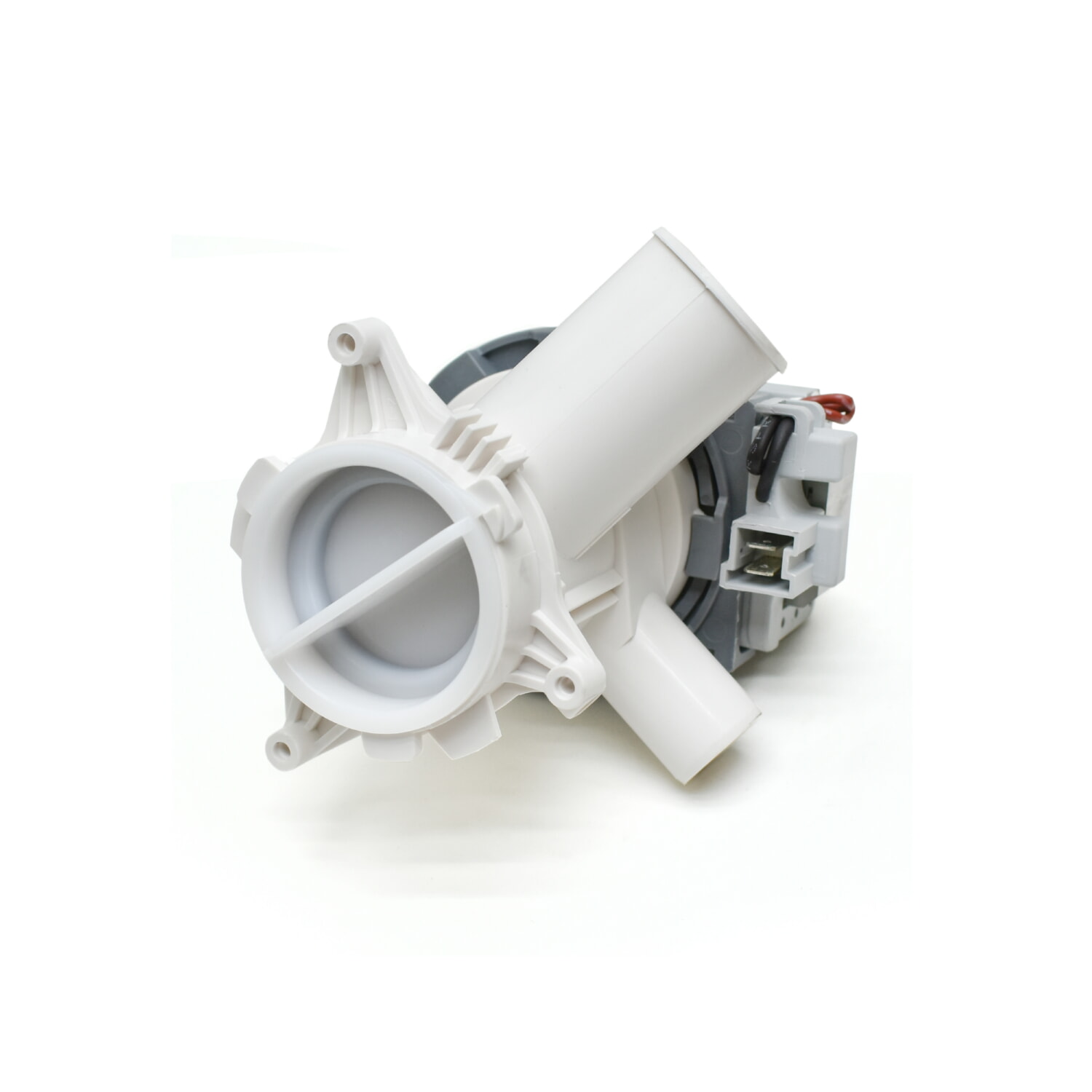 Помпа в сборе с улиткой 30W 8 защелок фишка вперед B25-6 Hanyu, Beko 9011275 2840940500, 2880400800