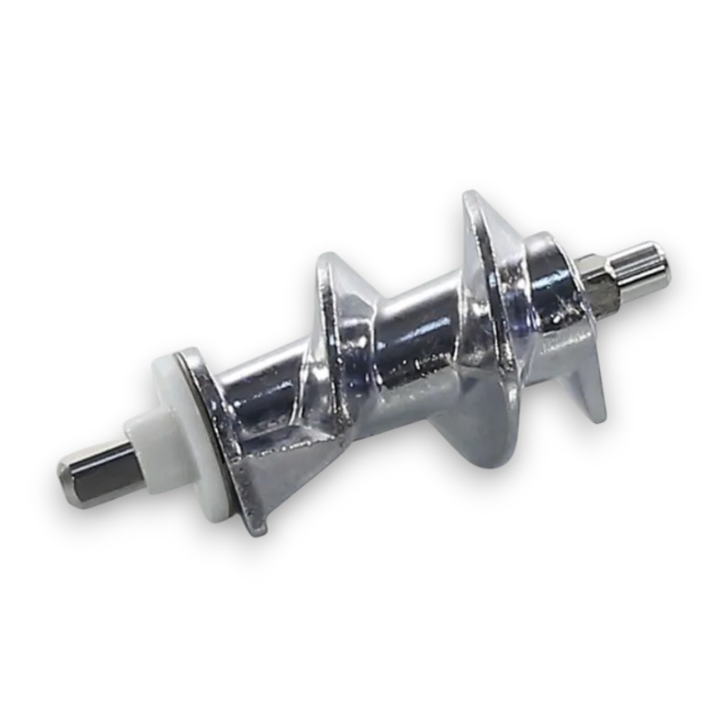 Шнек мясорубки Ротор L97мм посадка 8мм квадрат RT005