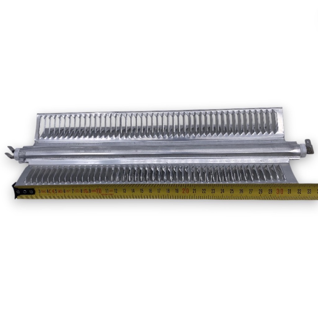 ТЭН для конвектора Electrolux, Ballu 1000W (0,5+0,5) L344/317мм, 2 режима