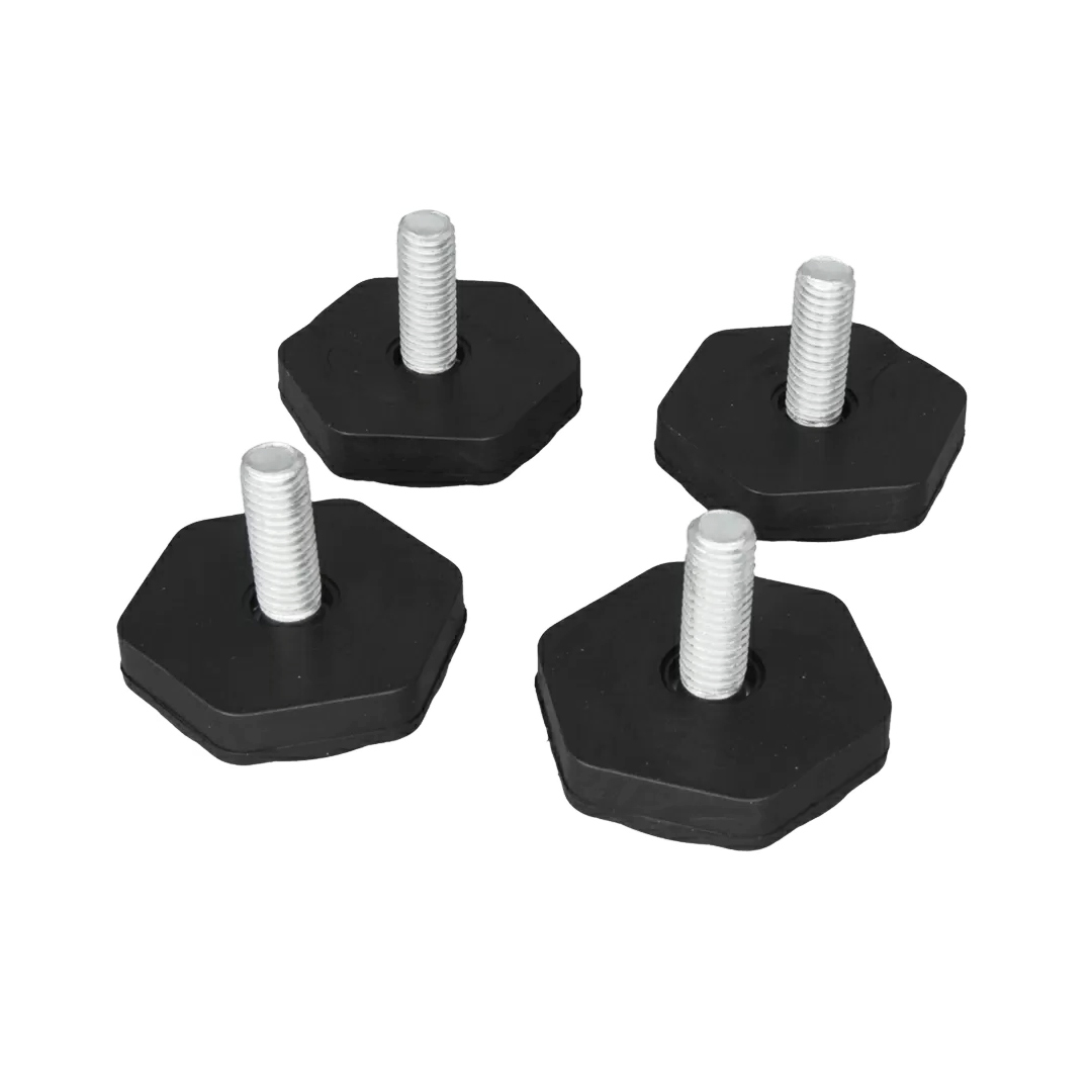 Комплект ножек, опор для стиральной машинки Indesit, Hotpoint-Ariston 296866, 533677, 083789, 264036 M8, H20 мм