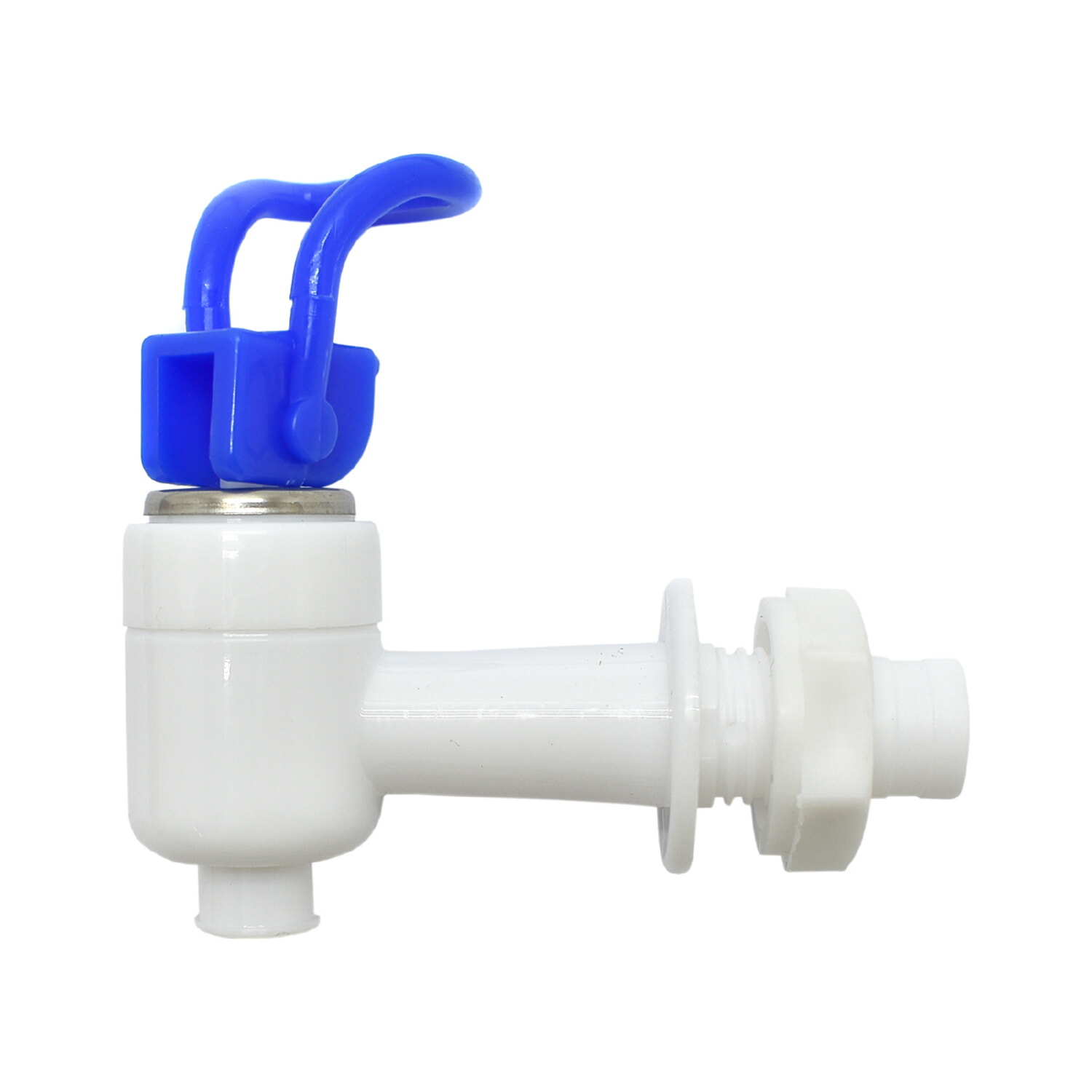 Кран Холодной воды внешняя резьба D=16мм 021224 СИНИЙ