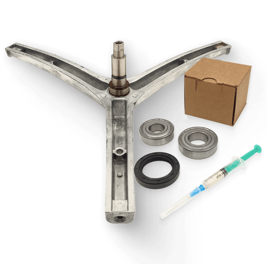 Крестовина + комплект подшипников SKF для стиральной машины Dexp, Leran, Hisense HK2119641