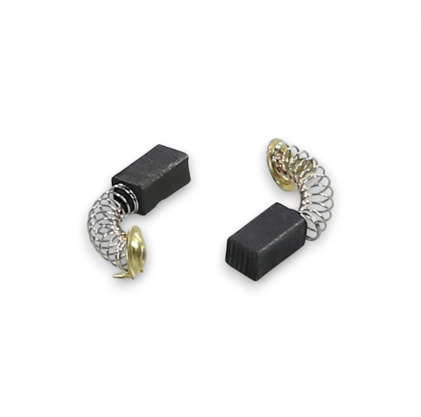 Щетки угольные для инструментов 6,0x7x12 мм комплект сэндвич пружина 999041 совместимы с Bosch Siemens SG007