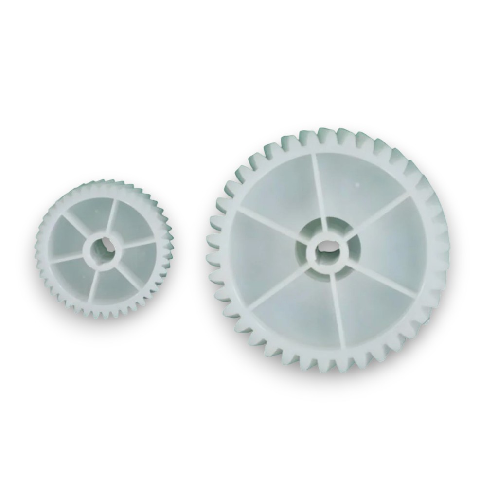 Шестеренка мясорубки Philips D-80/46мм h40мм z38/13 косая D-35/24мм h38мм z41/9 комплект 2шт HR2730/34 PH024