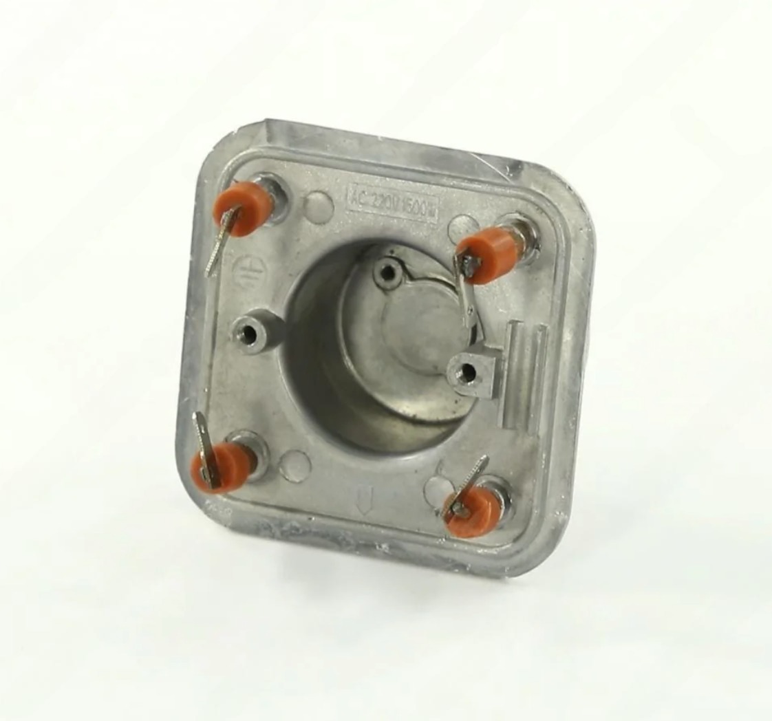 ТЭН парогенератора 1500W 76х76мм 4контакта UTP004