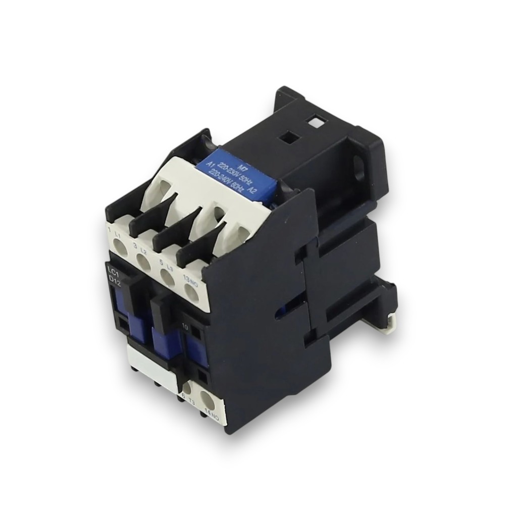 Контактор 12А 220V электромагнитный пускатель CJX2-1201, LC1D1210