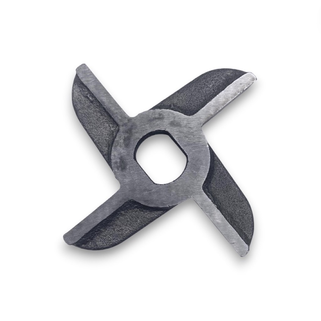 Нож для мясорубки МИМ-300 двусторонний Ø75 мм без бурта