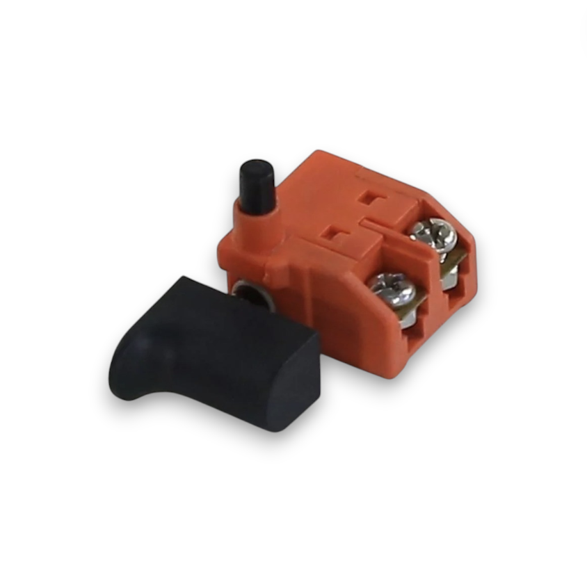 Кнопка перфоратор 6A 250V DZK1-11-6 фиксатор