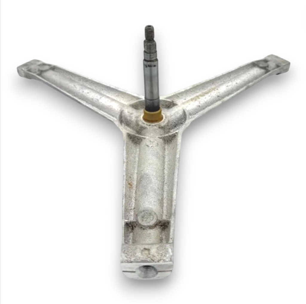 Крестовина барабана Hansa вал 128мм, под сальник 25 мм Усиленная