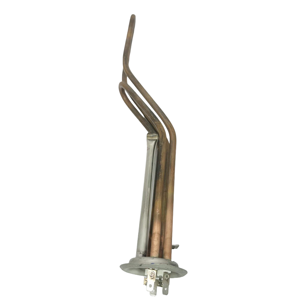 ТЭН водонагревателя Thermex 2000W (700+1300), RF медь, D64, М4, клеммы под разъем, L350мм, горизонтальный, 20053, 3401336