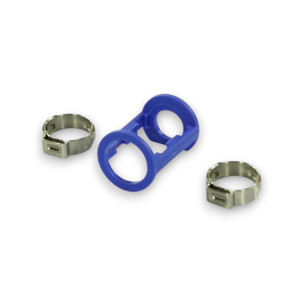 Клипса с пластиковой обоймой тонкостенного шланга G8 13/32 дюйм D-18,2±0,5 RC-U07329