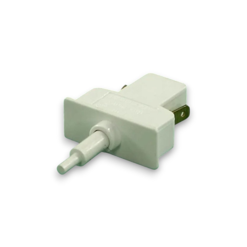 Кнопка для холодильника универсальная KAN 0,5A 250V, 2 контакта, белая, 16852 HL080