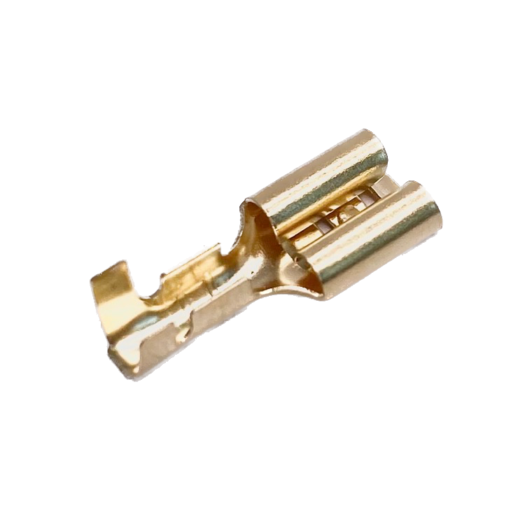 Клемма обжимная медная 6,3 мм