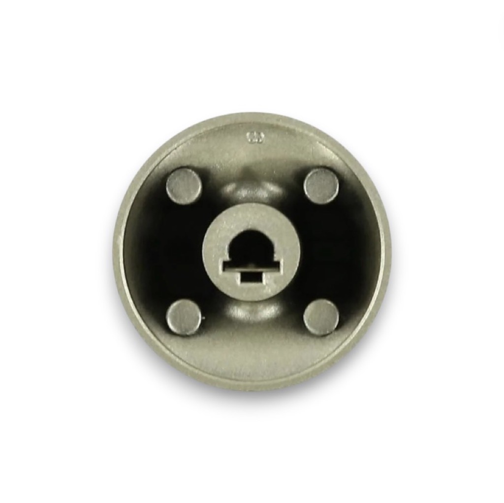 Ручка переключателя мощности плиты Indesit металлик Ariston