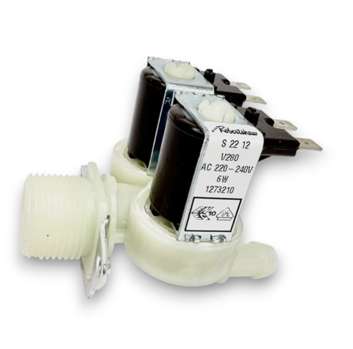 Клапан подачи воды для стиральной машины Asko (КЭН) 2W-180, 5220FR1251E