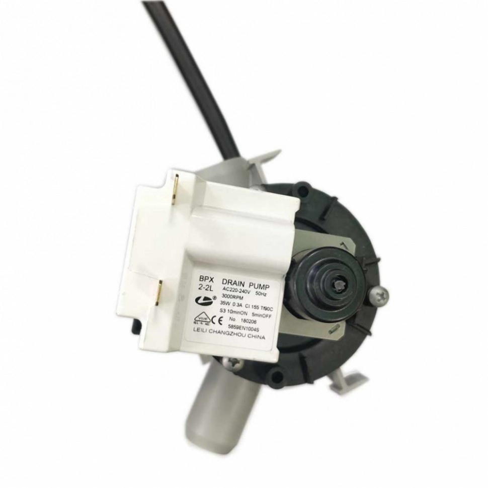 Сливной насос стиральной машины LG Direct Drive 35W в сборе с улиткой 5859EN1004J Сливной насос стиральной машины LG Direct Drive 35W в сборе с улиткой 5859EN1004J