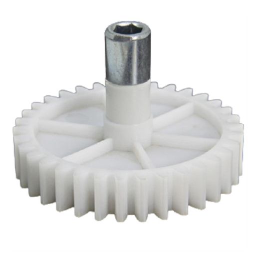 Шестерня большая с валом D=72/14 для мясорубки Redmond RMG-1229-SHL