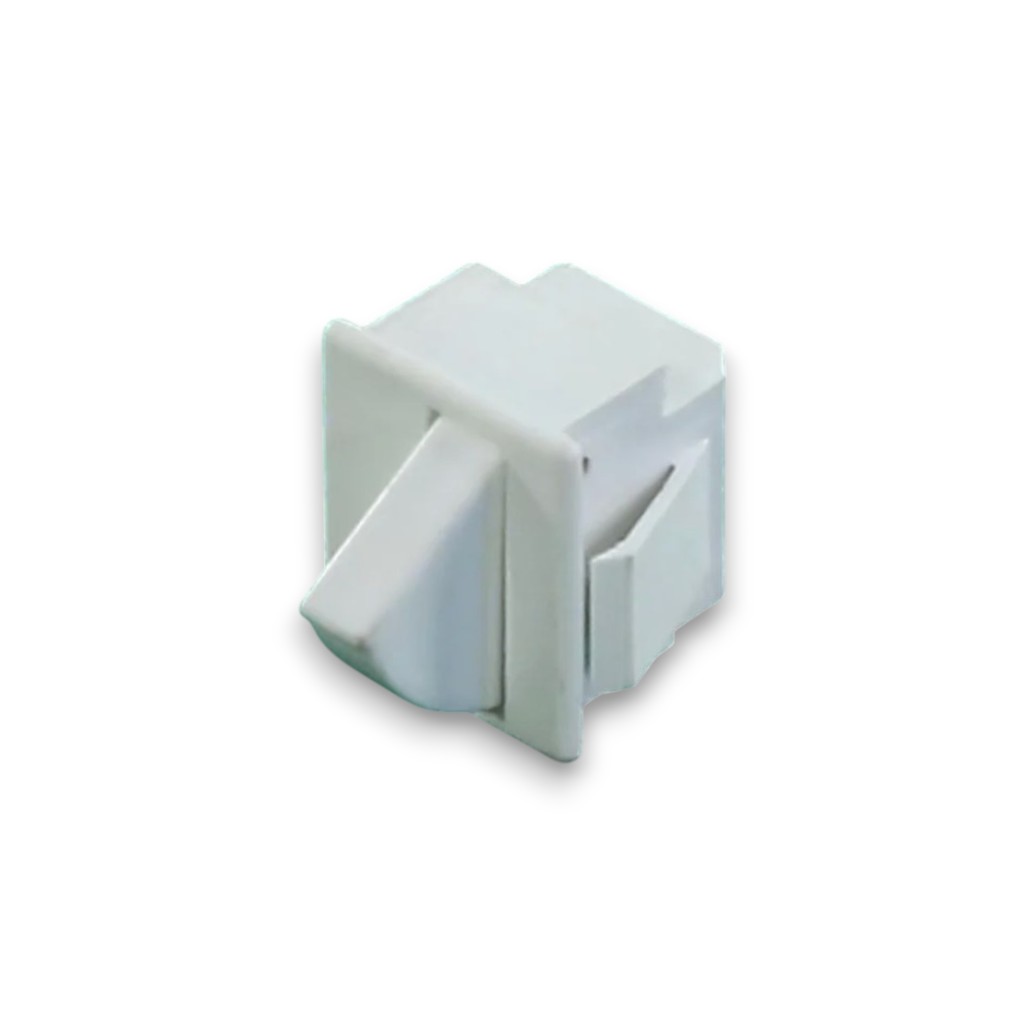 Кнопка для холодильника 6 ампер 220 вольт для Samsung оригинал Daewoo, 3 контакта, белая, 1448 HL160