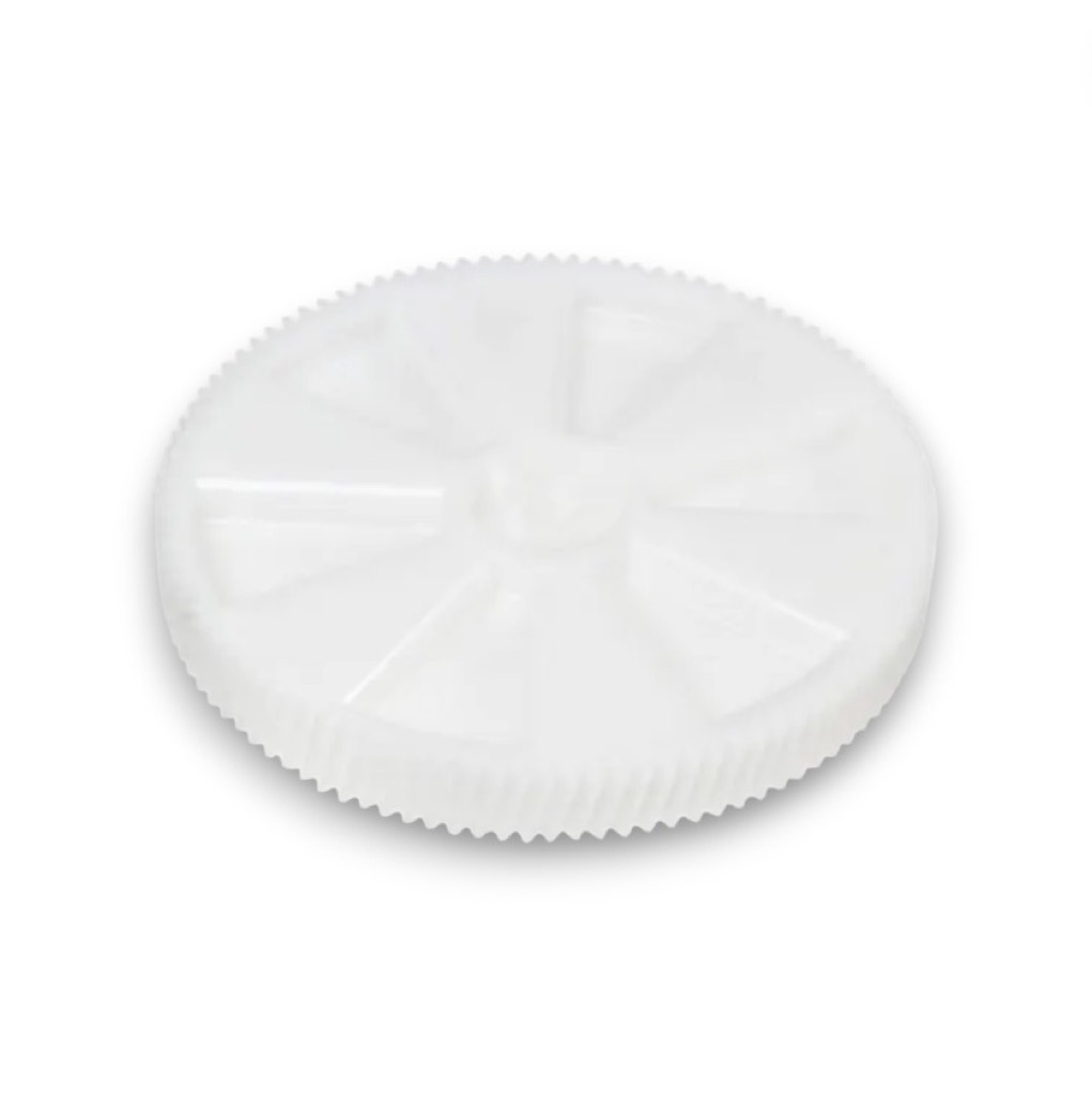 Шестерня мясорубки Kenwood большая D=97/20 H=34/12 d=7mm, 10 прямых и 103 косых зубьев, kw650740.