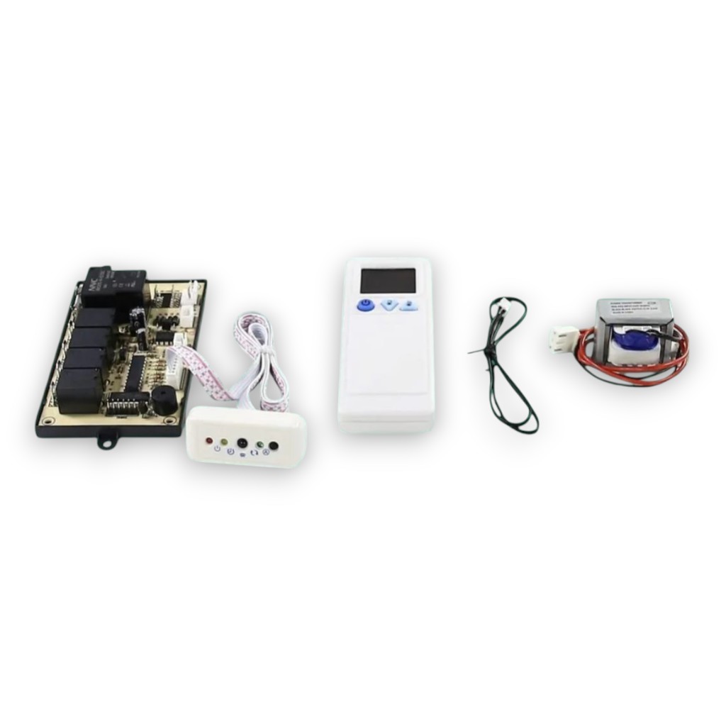 Пульт кондиционера с платой QD-U02B+ 1 температурный датчик тепло/холод RF11B08