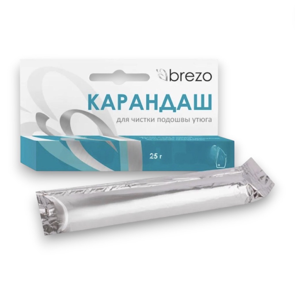 Карандаш Brezo для чистки подошвы утюга 97025