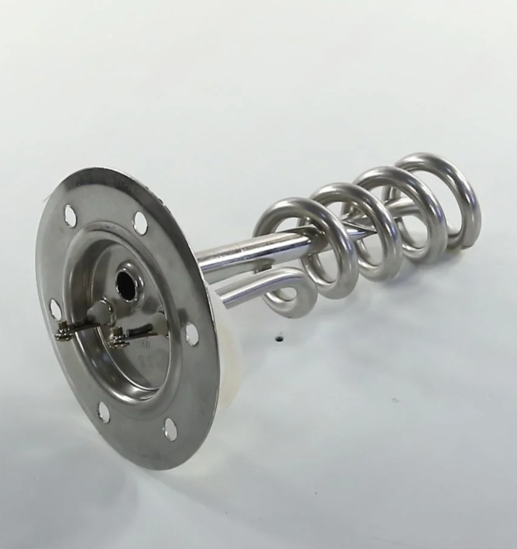 ТЭН водонагревателя 1500W 220V L112мм изогнутый нержавеющая сталь VN081