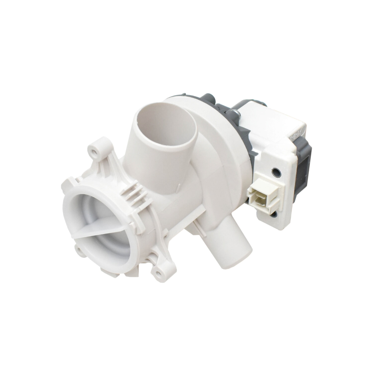 Помпа в сборе с улиткой 30W 3 винта фишка вперед Hanyu, Beko 9019497 2880401200, 2801102100