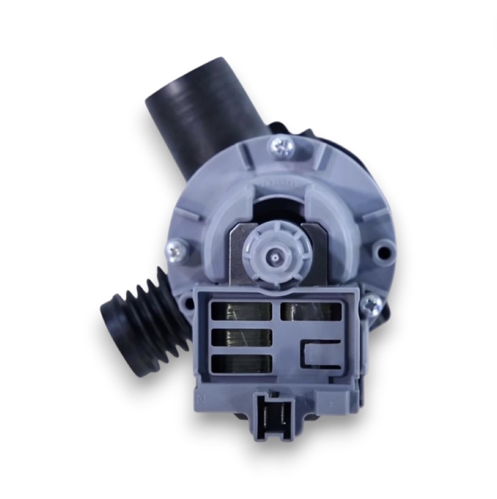 Насос стиральной машины с улиткой Askoll 3 винт 30W фишка назад алюм T2107