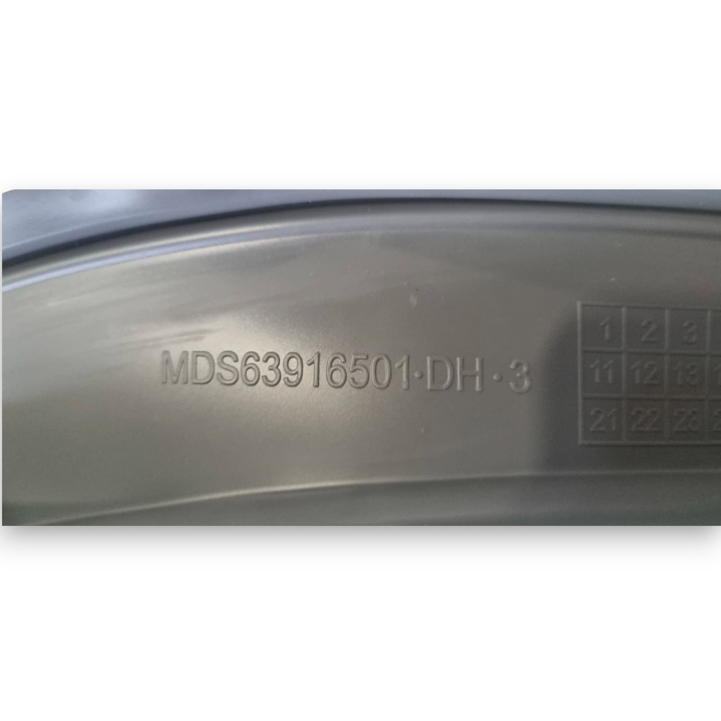 Манжета люка с сушкой стиральной машины LG MDS63916504 все отводы закрыты